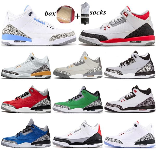 with box 2021 jumpman 3 3s men basketball shoes red cement fragment knicks rivals seoul chlorophy mens trainers sneakers size 40-47, White;red
with box 2021 jumpman 3 3s men basketball shoes red cement fragment knicks rivals seoul chlorophy mens trainers sneakers size 40-47, White;red