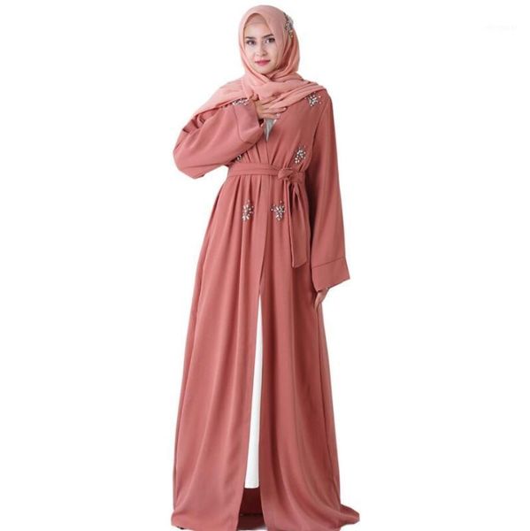 hand-stitched rhinestones abaya muslim dress women kaftan dubai turkey robe femme musulman islamic prayer clothes a13741, Red
hand-stitched rhinestones abaya muslim dress women kaftan dubai turkey robe femme musulman islamic prayer clothes a13741, Red