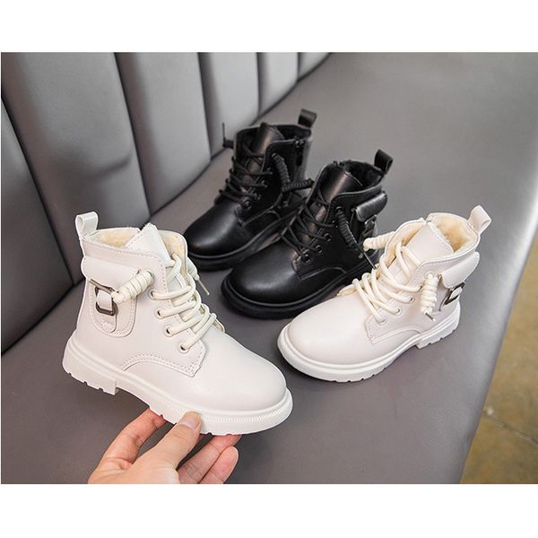 children martin boots fashion autumn winter girls boys boots soild color kids shoes with zipper 2 colors, Black;grey
children martin boots fashion autumn winter girls boys boots soild color kids shoes with zipper 2 colors, Black;grey