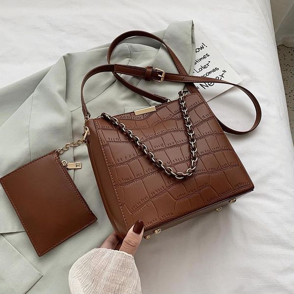 fashion stone pattern 2 sets quality pu leather bucket bags for women shoulder handbags female travel lady crossbody bag
fashion stone pattern 2 sets quality pu leather bucket bags for women shoulder handbags female travel lady crossbody bag