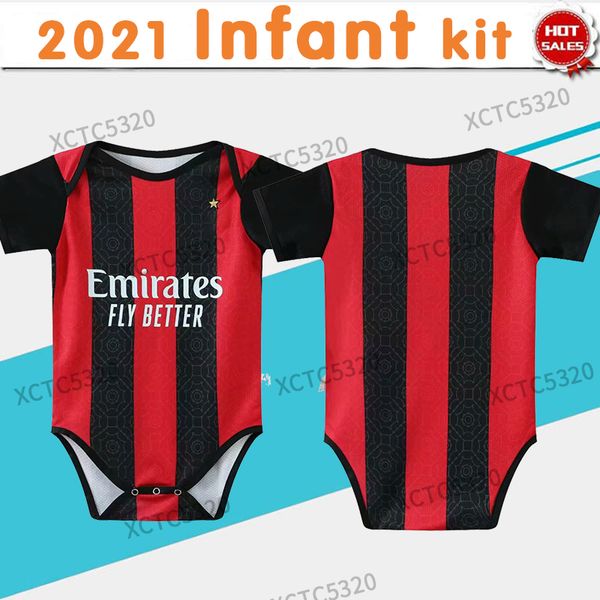 2021 milan baby kit infant soccer jersey #11 ibrahimovic #19 theo baby home soccer shirts customized football uniforms, Black
2021 milan baby kit infant soccer jersey #11 ibrahimovic #19 theo baby home soccer shirts customized football uniforms, Black