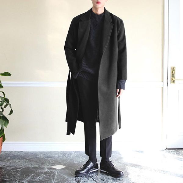 men's wool & blends 2022 men winter fall long sleeve coats warmth jackets fashion solid trench coat streetwear male clause overcoats, Black
men's wool & blends 2022 men winter fall long sleeve coats warmth jackets fashion solid trench coat streetwear male clause overcoats, Black