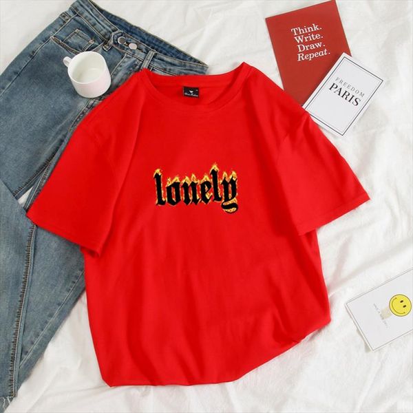 женщины одинокая пламя printed t shirt 90s hipster grunge graphic tee shirt tumblr мода симпатичные harajuku топ kpop одежда, White
женщины одинокая пламя printed t shirt 90s hipster grunge graphic tee shirt tumblr мода симпатичные harajuku топ kpop одежда, White