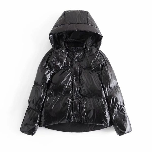 2021 new heat preservation cotton female vogue fund of winter suit jacket thickening hooded buckle loose bread ptt5, Black
2021 new heat preservation cotton female vogue fund of winter suit jacket thickening hooded buckle loose bread ptt5, Black