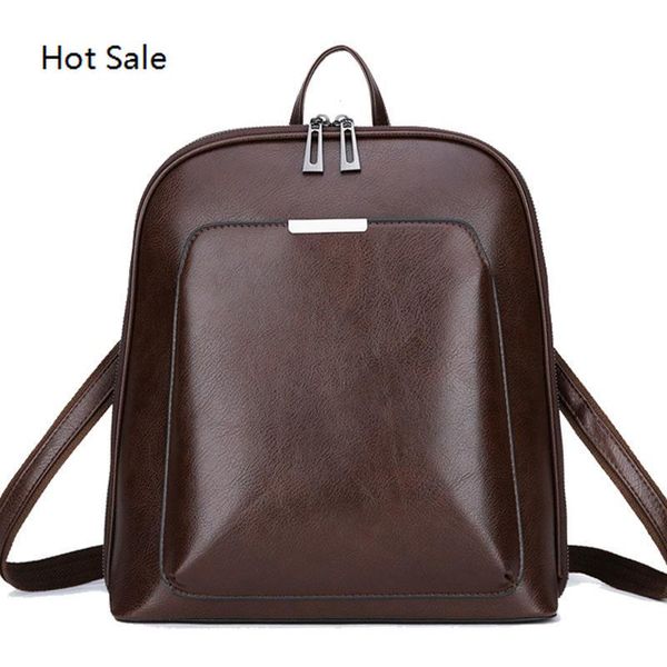 vintage backpack female leather women's backpack large capacity school bag for girls leisure shoulder bags bagpack mochila
vintage backpack female leather women's backpack large capacity school bag for girls leisure shoulder bags bagpack mochila