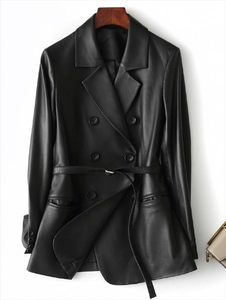 black faux leather blazer women long sleeve belt plus size leather jacket women 5xl new arrivals 2020 womens clothing
black faux leather blazer women long sleeve belt plus size leather jacket women 5xl new arrivals 2020 womens clothing