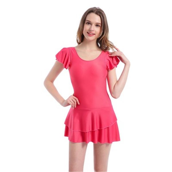 womens gather one-piece swimsuit clothing fashion short sleeve skirt sling swimwear summer female solid color split cover belly swimwear, White;black
womens gather one-piece swimsuit clothing fashion short sleeve skirt sling swimwear summer female solid color split cover belly swimwear, White;black
