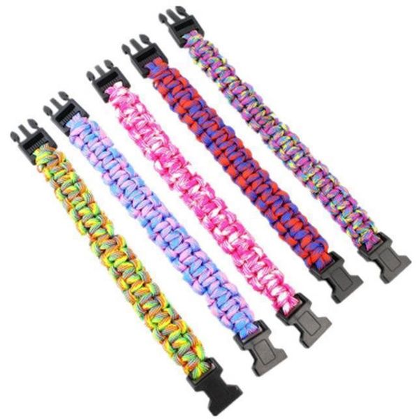 20pc lot new colorful survival paracord bracelet men outdoor camping hiking buckle bracelet women wristband male jewelry gift h bbylsm
20pc lot new colorful survival paracord bracelet men outdoor camping hiking buckle bracelet women wristband male jewelry gift h bbylsm