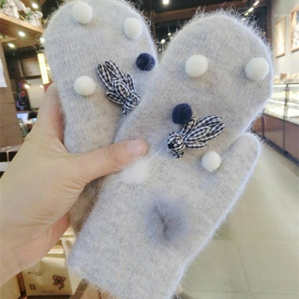 new korean girl gloves wool warm knitted women spring winter gloves gray lovely mittens1, Blue;gray
new korean girl gloves wool warm knitted women spring winter gloves gray lovely mittens1, Blue;gray