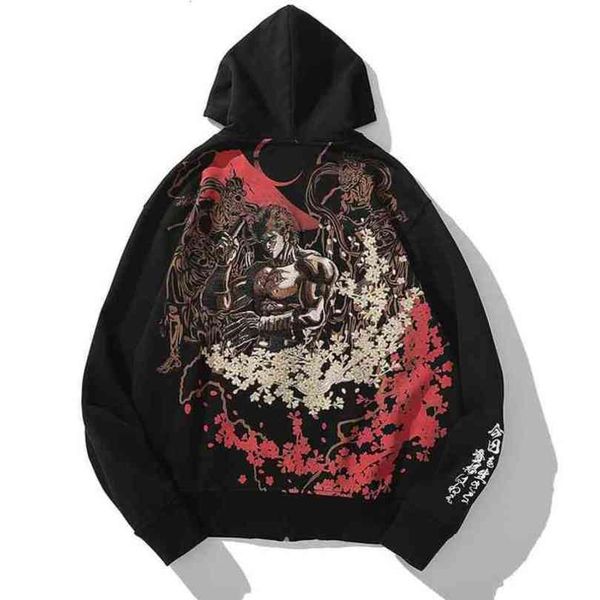 brand designer men rits hoodies hooded sweatshirts samurai trui boroen herfst streetwear punk cool sports clothing, Black
brand designer men rits hoodies hooded sweatshirts samurai trui boroen herfst streetwear punk cool sports clothing, Black