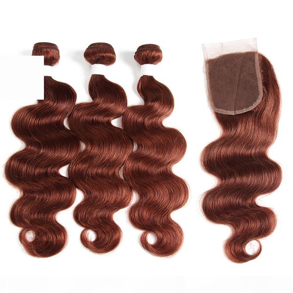 body wave bundles with closure 4*4 brown 3 pcs human hair bundles with closure non-remy hair weave extensions, Black
body wave bundles with closure 4*4 brown 3 pcs human hair bundles with closure non-remy hair weave extensions, Black