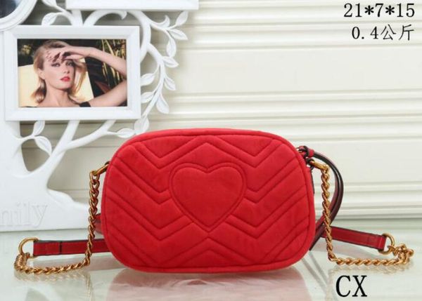 fashion women marmont shoulder bags gold chain velvet crossbody bags heart style lady purse wallets handbag totes messenger bags
fashion women marmont shoulder bags gold chain velvet crossbody bags heart style lady purse wallets handbag totes messenger bags