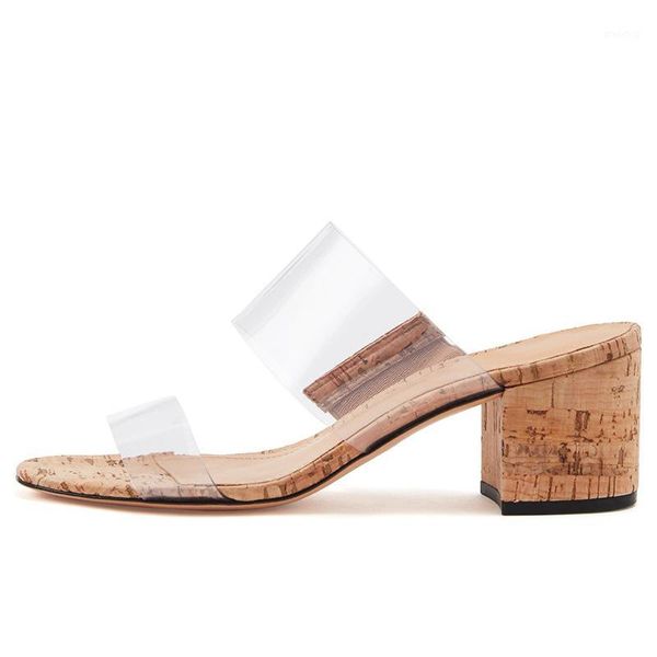 slippers lucky2021 cork transparent pvc serpentine suede patent leather pu thick foot sandals large size open toe dew heel1, Black
slippers lucky2021 cork transparent pvc serpentine suede patent leather pu thick foot sandals large size open toe dew heel1, Black