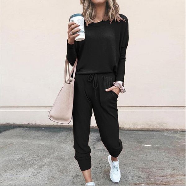 2020 spring and autumn spring and autumn suit new suitnew women's loose solid color long sleeve casual suit bdx8g, Gray
2020 spring and autumn spring and autumn suit new suitnew women's loose solid color long sleeve casual suit bdx8g, Gray