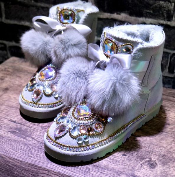 2020 11 double new hand-drilled net explosion star with same paragraph fox skin ball women's snowboots vx73, Black
2020 11 double new hand-drilled net explosion star with same paragraph fox skin ball women's snowboots vx73, Black