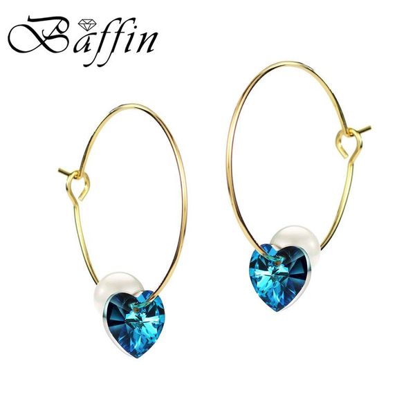 hoop & huggie baffin blue crystals from gold color earrings for women simulated pearl heart jewelry 2021 hanging gift, Golden;silver
hoop & huggie baffin blue crystals from gold color earrings for women simulated pearl heart jewelry 2021 hanging gift, Golden;silver