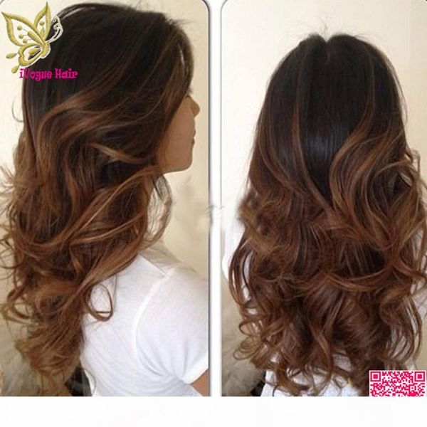wavy ombre lace front wig human hair peruvian glueless full lace human hair wigs baby wave two tone color t#1b 4, Black;brown
wavy ombre lace front wig human hair peruvian glueless full lace human hair wigs baby wave two tone color t#1b 4, Black;brown