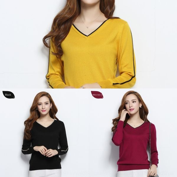 ahu3j new wear small new pullover pullovercolor contrast knitted bottom v-neck sweaterwomen's bound sweaterpersonalized bound small v-n, White;black
ahu3j new wear small new pullover pullovercolor contrast knitted bottom v-neck sweaterwomen's bound sweaterpersonalized bound small v-n, White;black