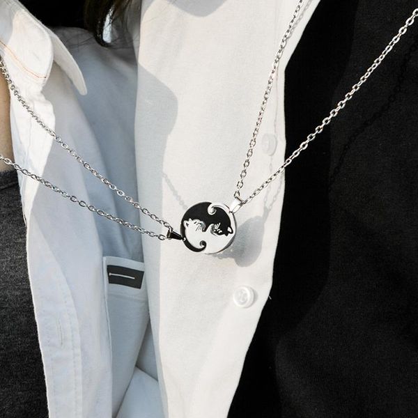 pendant necklace pendants for couples puppy necklaces stainless steel chains necklaces steel color male accessories inuyasha, Silver
pendant necklace pendants for couples puppy necklaces stainless steel chains necklaces steel color male accessories inuyasha, Silver
