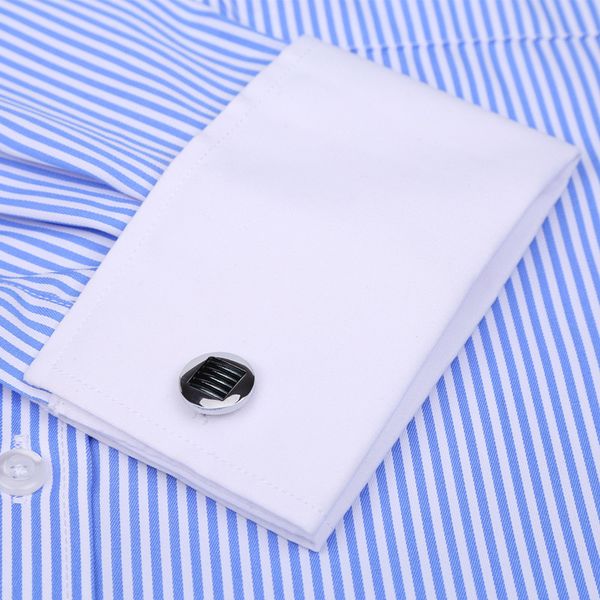 striped men french cufflinks casual dress shirts long sleeved white collar design style wedding tuxedo shirt 6xl 201124, White;black
striped men french cufflinks casual dress shirts long sleeved white collar design style wedding tuxedo shirt 6xl 201124, White;black