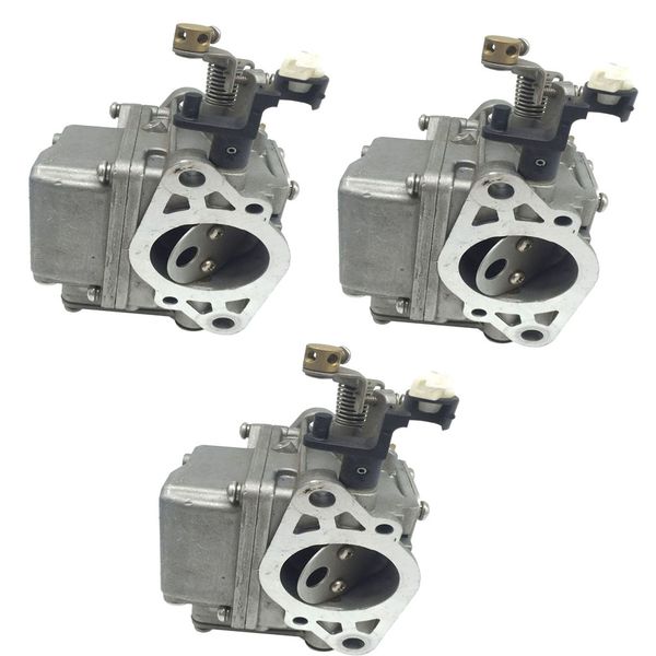 3x карбюратор 63v-14301-00 для yamaha 2-тактный 9.9hp / 15hp подвесной лодочный мотор
3x карбюратор 63v-14301-00 для yamaha 2-тактный 9.9hp / 15hp подвесной лодочный мотор