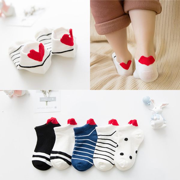5pairs/lot 0-2 baby socks cotton summer kids ankle socks heart striped infant girls boys cute short socks y201009, Pink;yellow
5pairs/lot 0-2 baby socks cotton summer kids ankle socks heart striped infant girls boys cute short socks y201009, Pink;yellow