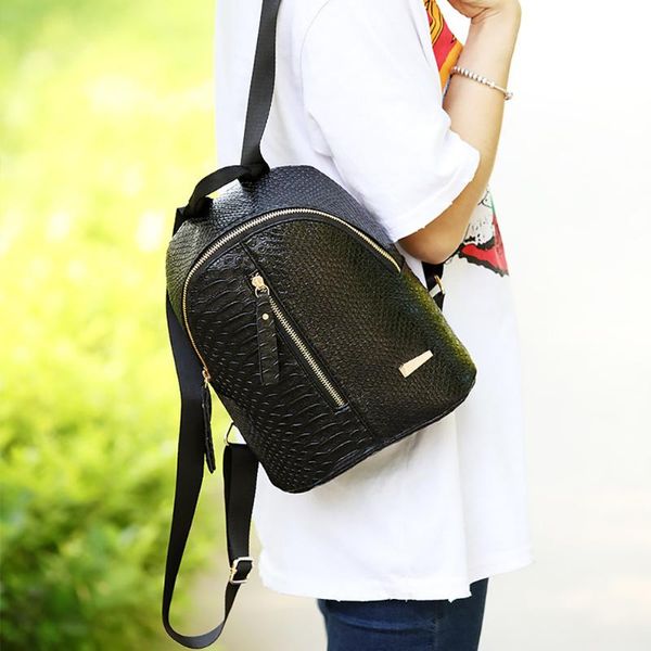 women's small backpack crocodile pattern shoulder bag casual daypack multi-function small backpack female schoolbag
women's small backpack crocodile pattern shoulder bag casual daypack multi-function small backpack female schoolbag