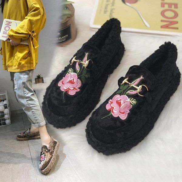 2020 winter new korean version of flat bread shoes warm plus velvet cotton shoes pea all-match plush women's, Black
2020 winter new korean version of flat bread shoes warm plus velvet cotton shoes pea all-match plush women's, Black