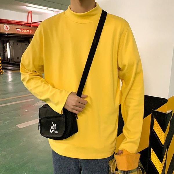 spring autumn high neck long-sleeved 4 solid color hoodie for men loose base 2021 new design fashion multiple size cotton, Black;brown
spring autumn high neck long-sleeved 4 solid color hoodie for men loose base 2021 new design fashion multiple size cotton, Black;brown