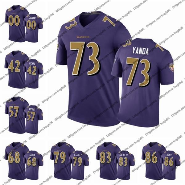 purple color rush nfl baltimore ravens custom #00 42 ricard 57 mosley 68 skura 73 yanda 79 stanley 83 snead iv 86 boyle jerseys, Black;red
purple color rush nfl baltimore ravens custom #00 42 ricard 57 mosley 68 skura 73 yanda 79 stanley 83 snead iv 86 boyle jerseys, Black;red
