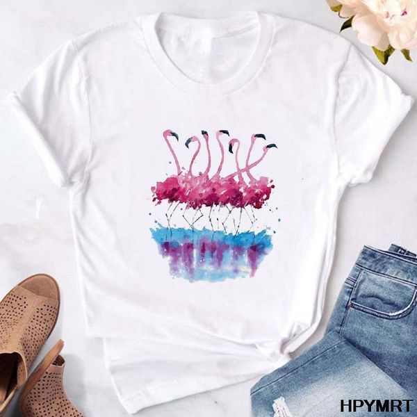 2020 new summer women's t-shirts flamingo print t shirt casual streetwear white short sleeve harajuku tshirt female clothes
2020 new summer women's t-shirts flamingo print t shirt casual streetwear white short sleeve harajuku tshirt female clothes