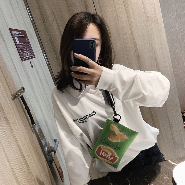 small women 2020 new fashion creative printing crossbar shoulder women ins personality funny women's personalized women's bag funn
small women 2020 new fashion creative printing crossbar shoulder women ins personality funny women's personalized women's bag funn