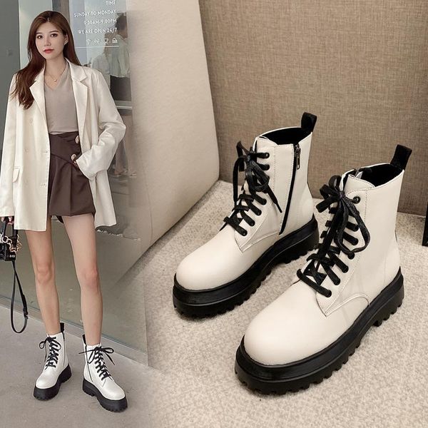 shoes white ankle boots booties ladies boots-women lace up winter footwear round toe low lolita 2020 autumn high heel rock, Black
shoes white ankle boots booties ladies boots-women lace up winter footwear round toe low lolita 2020 autumn high heel rock, Black