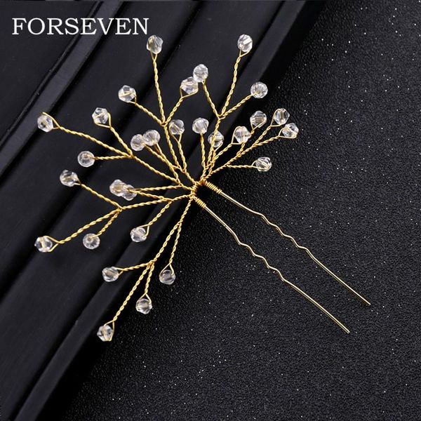 women hair accessories rhinestone hairpins wedding crystal hair pin golden sticks ornament for women, Golden;silver
women hair accessories rhinestone hairpins wedding crystal hair pin golden sticks ornament for women, Golden;silver