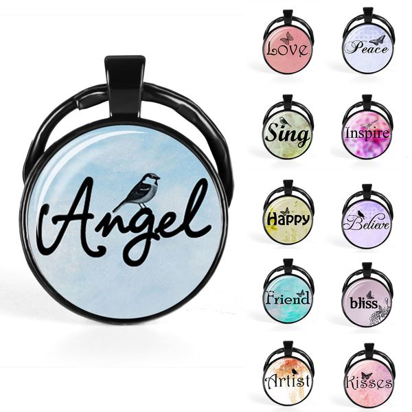 dream fly happy smile quote keychain glass cabochon dome jewelry fashion handmade key chain car keyring creative pendant gift, Slivery;golden
dream fly happy smile quote keychain glass cabochon dome jewelry fashion handmade key chain car keyring creative pendant gift, Slivery;golden