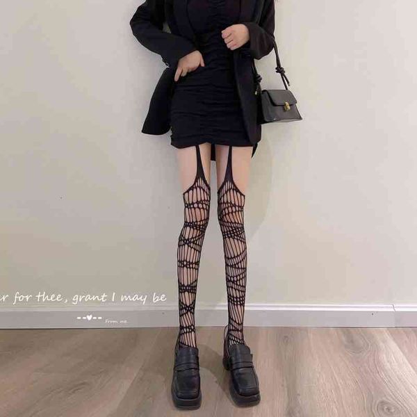 socks style silk dark net suspenders irregular grid gothic bottoming stockings punk spice girls y2k, Red;black
socks style silk dark net suspenders irregular grid gothic bottoming stockings punk spice girls y2k, Red;black
