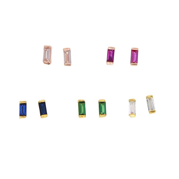 stud tiny delicate gold filled girl jewelry single stone baguette cubic zirconia studs 925 sterling silver minimalist cz earring, Golden;silver
stud tiny delicate gold filled girl jewelry single stone baguette cubic zirconia studs 925 sterling silver minimalist cz earring, Golden;silver