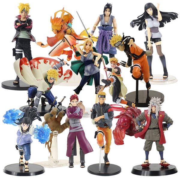 14-23cm naruto shippuden uzumaki tsunade hyuuga hinata gaara uchiha sasuke ninja minato jiraiya kurama pvc figure model toy y200421
14-23cm naruto shippuden uzumaki tsunade hyuuga hinata gaara uchiha sasuke ninja minato jiraiya kurama pvc figure model toy y200421