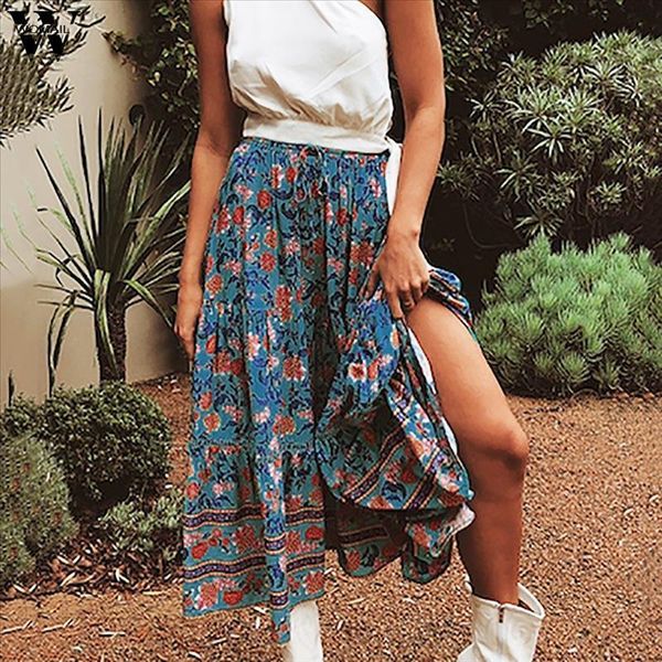 skirt women summer cotton bohemian half-length print skirt print casual retro skirt fashion new 2020 m27, Black
skirt women summer cotton bohemian half-length print skirt print casual retro skirt fashion new 2020 m27, Black