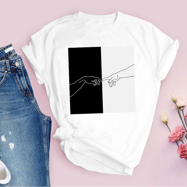 women graphic aesthetic striped hand funny girl 90s summer autumn print lady tees clothing female t shirt womens t-shirt, White
women graphic aesthetic striped hand funny girl 90s summer autumn print lady tees clothing female t shirt womens t-shirt, White