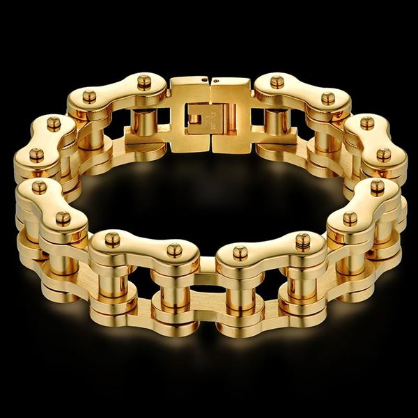 mens bracelets 2020 stainless steel biker bicycle motorcycle link chain male bracelet wholesale braclets gold dropshipping, Black
mens bracelets 2020 stainless steel biker bicycle motorcycle link chain male bracelet wholesale braclets gold dropshipping, Black