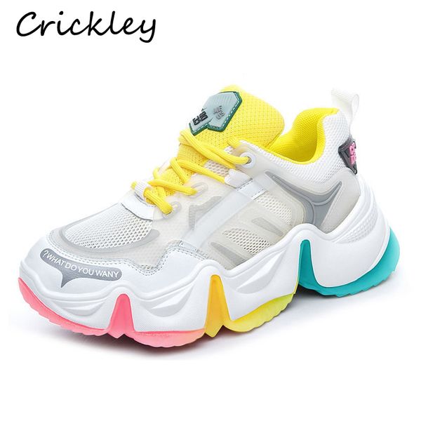 rainbow sole girls sneakers for running soft mesh breathable lace up kids sport spring autumn children casual shoes, Black
rainbow sole girls sneakers for running soft mesh breathable lace up kids sport spring autumn children casual shoes, Black