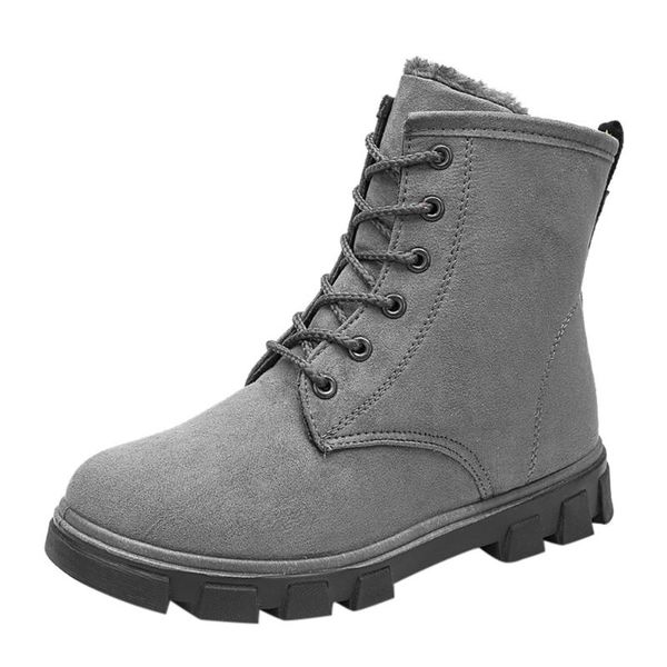 Fashion Boots Women's Women's Suede Flat-bottomed Lace-up Shoes Warm Snow Boots Round Head Shoes Woman, Black
Fashion Boots Women's Women's Suede Flat-bottomed Lace-up Shoes Warm Snow Boots Round Head Shoes Woman, Black