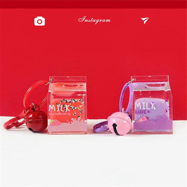 keychains keychain dairy cow milk drinks car fruit bottle liquid crystal quicksand sequin key ring bag pendant for women, Silver 
keychains keychain dairy cow milk drinks car fruit bottle liquid crystal quicksand sequin key ring bag pendant for women, Silver