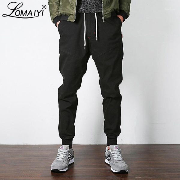 men's pants lomaiyi stretch men's joggers 2021 spring/autumn khaki/black harem men casual trousers male jogger bm3101
men's pants lomaiyi stretch men's joggers 2021 spring/autumn khaki/black harem men casual trousers male jogger bm3101