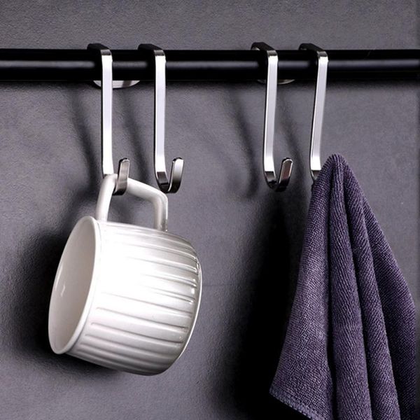 2pcs stainless steel double s shape storage hook for bathroom kitchen wall and door organizer accessories purse hooks
2pcs stainless steel double s shape storage hook for bathroom kitchen wall and door organizer accessories purse hooks