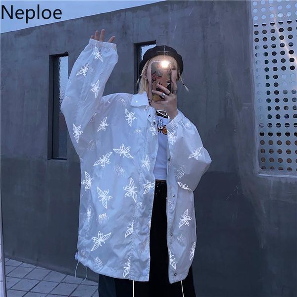 neploe laser butterfly printed coat zipper long sleeve thin loose jacket 2020 summer new korean causal suncreen outwear 4c0401, Black;brown
neploe laser butterfly printed coat zipper long sleeve thin loose jacket 2020 summer new korean causal suncreen outwear 4c0401, Black;brown