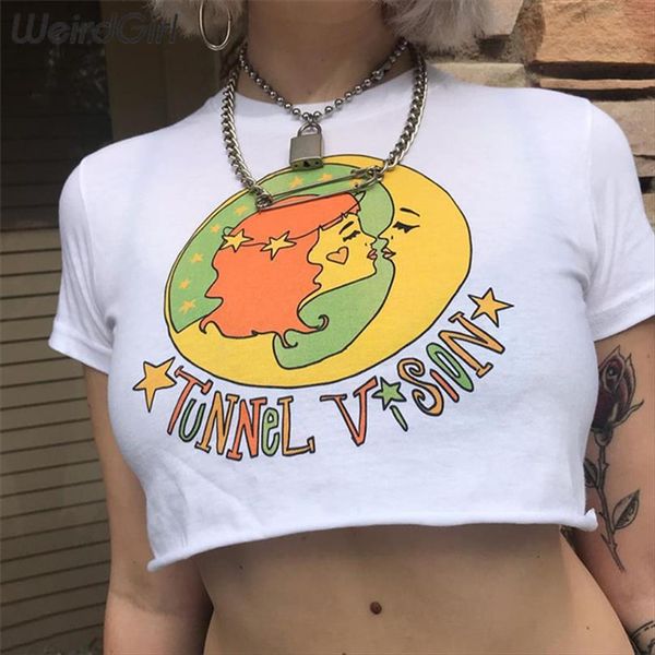 women cartoon print t shirts fashion casual femme tees o neck short sleeve girl loose crop female summer new, White
women cartoon print t shirts fashion casual femme tees o neck short sleeve girl loose crop female summer new, White