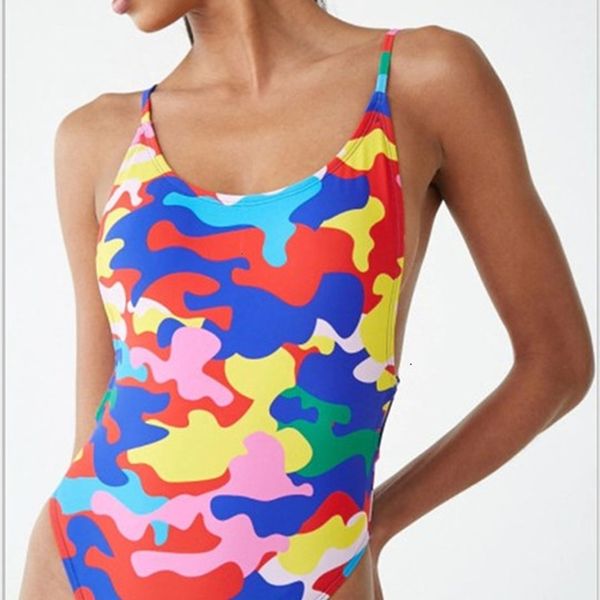 bikini backless color camouflage cover belly show thin spring holiday triangle one piece swimsuit woman, White;black
bikini backless color camouflage cover belly show thin spring holiday triangle one piece swimsuit woman, White;black