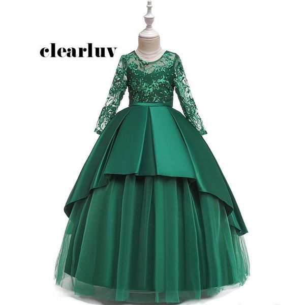 flower girl dresses b089 green long sleeves o-neck girls ball gown diamond embroidery tulle floor length kids evening dresses, Red;yellow
flower girl dresses b089 green long sleeves o-neck girls ball gown diamond embroidery tulle floor length kids evening dresses, Red;yellow